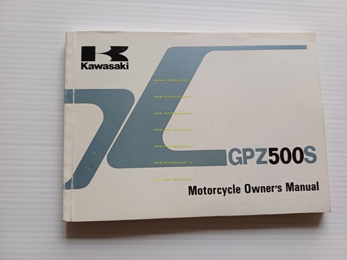 Kawasaki GPZ 500 S 1984-85 manuale uso manutenzione libretto originale …