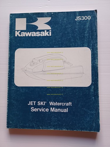 Kawasaki JS300 Jet Sky moto acqua 1986-1990 manuale officina INGLESE …