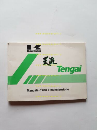 Kawasaki KLR 650 TENGAI 1989 manuale uso manutenzione libretto originale