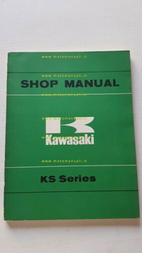 Kawasaki KS 125 series 1973 manuale officina originale workshop manual