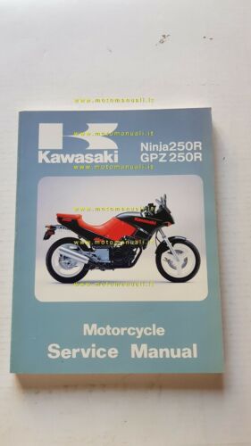 Kawasaki Ninja 250 R-GPZ 250 R 1986-7 manuale officina originale …