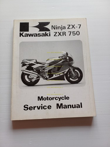 Kawasaki Ninja ZX-7 R - ZXR 750 R 1989 manuale …