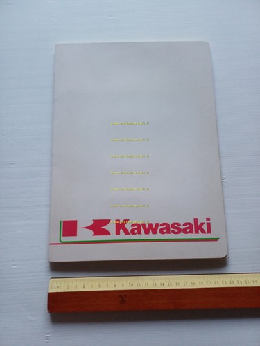 Kawasaki presentazione nuovi modelli Derbi 1996 cartella stampa originale