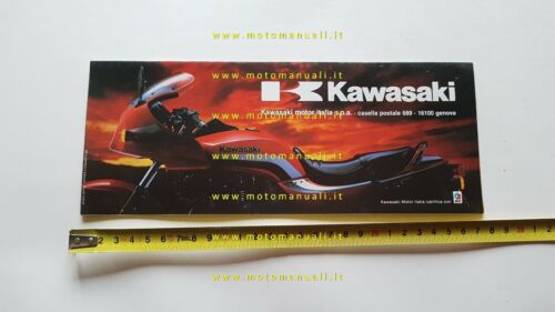 Kawasaki produzione modelli 1985 depliant ITALIANO originale moto brochure
