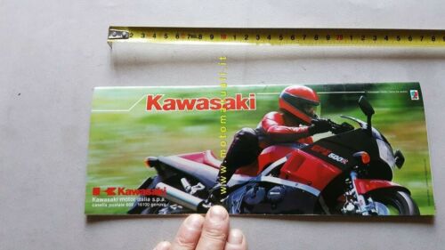 Kawasaki produzione moto modelli 1984 depliant catalogo originale brochure