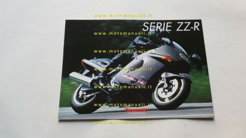 Kawasaki Serie ZZR 1100 600 250 1998 depliant originale moto …