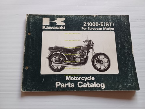 Kawasaki Z 1000 E (ST) E1 1979 catalogo ricambi originale …