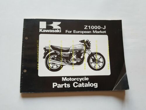 Kawasaki Z 1000 J1-J2-J3 1982 catalogo ricambi originale spare parts …