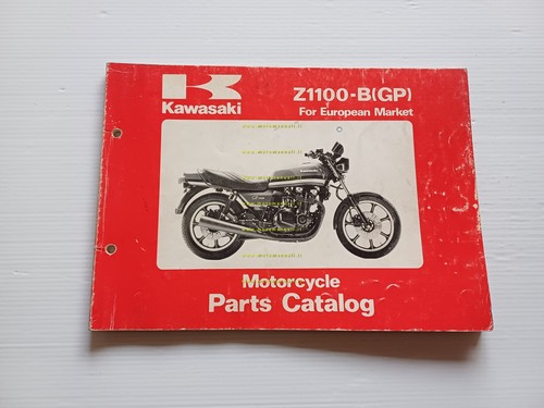 Kawasaki Z 1100 GP B1 1981 catalogo ricambi originale spare …