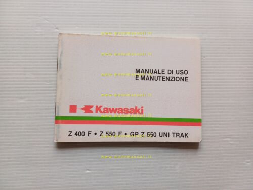 KAWASAKI Z 400- Z 550 - GP Z 550 UNI …