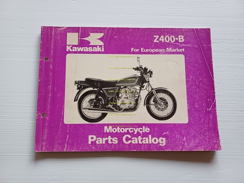 Kawasaki Z 400 B1 - B2 1978 catalogo ricambi originale …