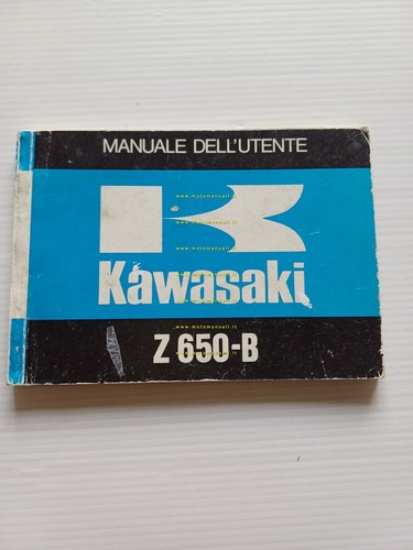 Kawasaki Z 650 B 1977 manuale uso manutenzione libretto italiano …