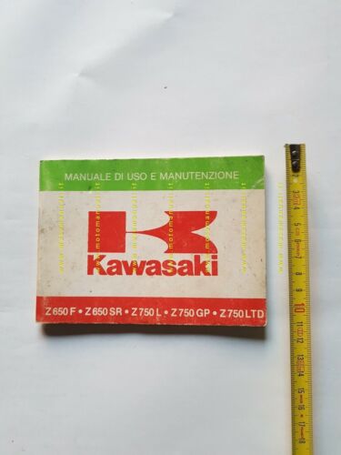 Kawasaki Z 650 F-SR - Z 750 L-GP-LTD 1982 manuale …