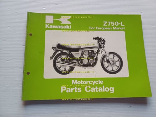 Kawasaki Z 750 L1 1980 catalogo ricambi moto originale spare …