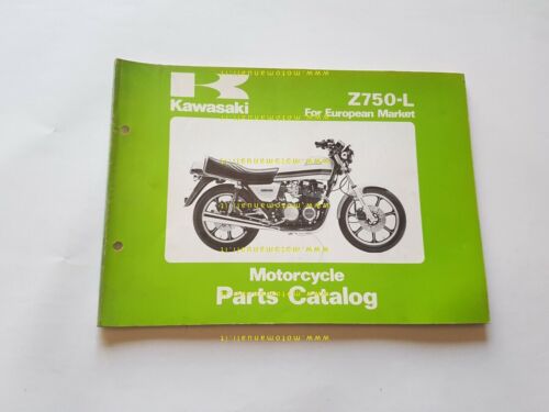 Kawasaki Z 750 L1 1980 catalogo ricambi originale MOTO spare …
