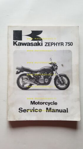 Kawasaki ZEPHYR 750 1991 manuale officina INGLESE originale WORKSHOP MANUAL