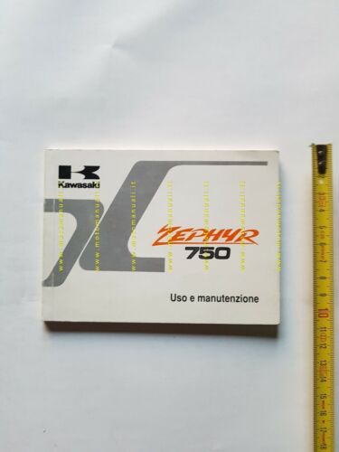 Kawasaki Zephyr 750 1991 manuale uso manutenzione libretto ITALIANO originale