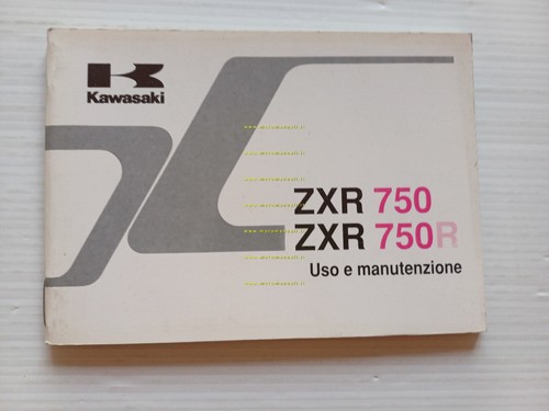 Kawasaki ZXR 750 R - ZXR 750 1991-92 manuale uso …