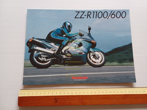 Kawasaki ZZ-R 1100 - 600 1994 depliant originale italiano