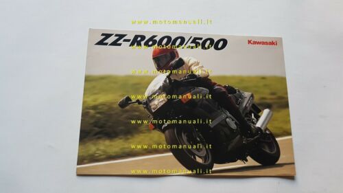 Kawasaki ZZ-R 600 - 500 1992 depliant originale moto brochure …