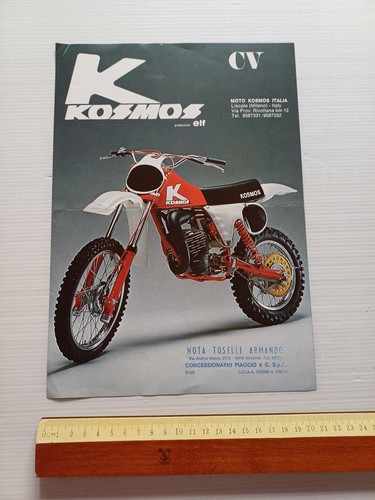 Kosmos CV 125 - 250 - 350 Cross 1981 depliant …