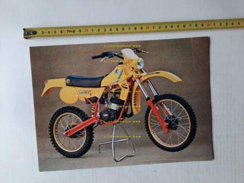 KRAMER ER 80 Enduro anni 80 depliant originale senza testo …