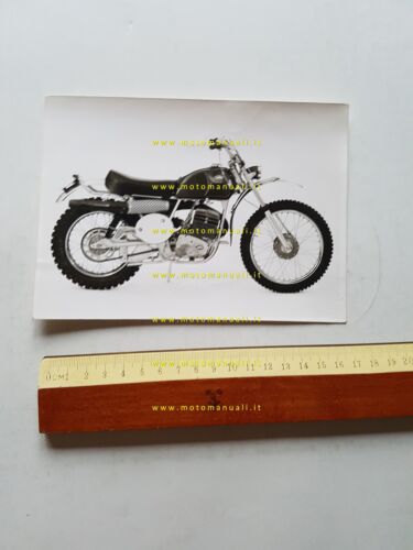KTM 175 motore KTM 1973 foto cartella stampa originale