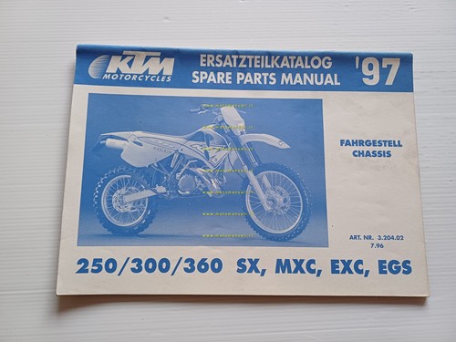 KTM 250 - 300 - 360 SX EXC MXC EGS …