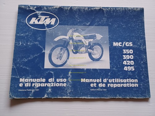 KTM 350 - 390 - 420 - 495 GS - …