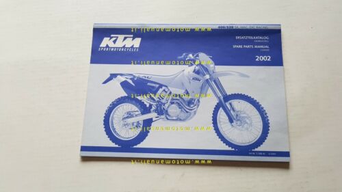KTM 400\520 SX-MXC-EXC 2002 catalogo ricambi TELAIO -FRAME spare parts …