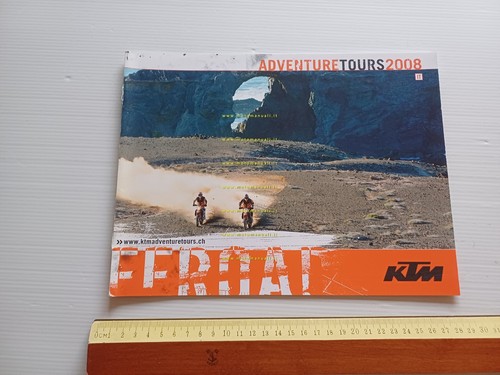 KTM Adventure Tours 2008 depliant italiano originale