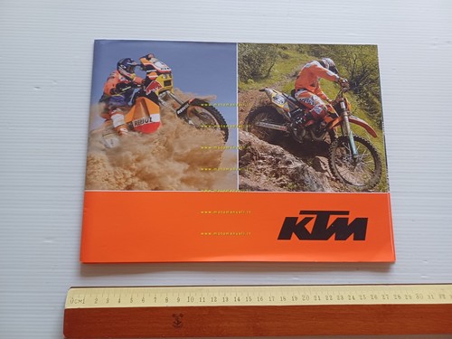 KTM catalogo produzione modelli 2005 depliant poster originale