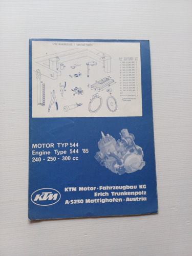 KTM catalogo ricambi MOTORE TYP 544 240 - 250 - …