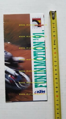 KTM modelli Cross Enduro 1991 depliant moto italiano originale brochure