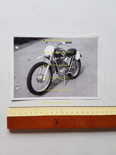 KTM Penton 125 Cross 1968 foto cartella stampa originale