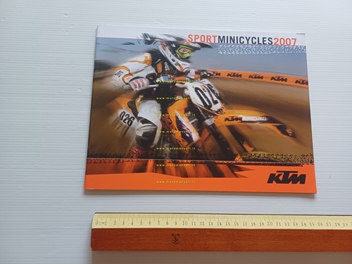 KTM produzione modelli Sport MiniCycles 2007 depliant originale