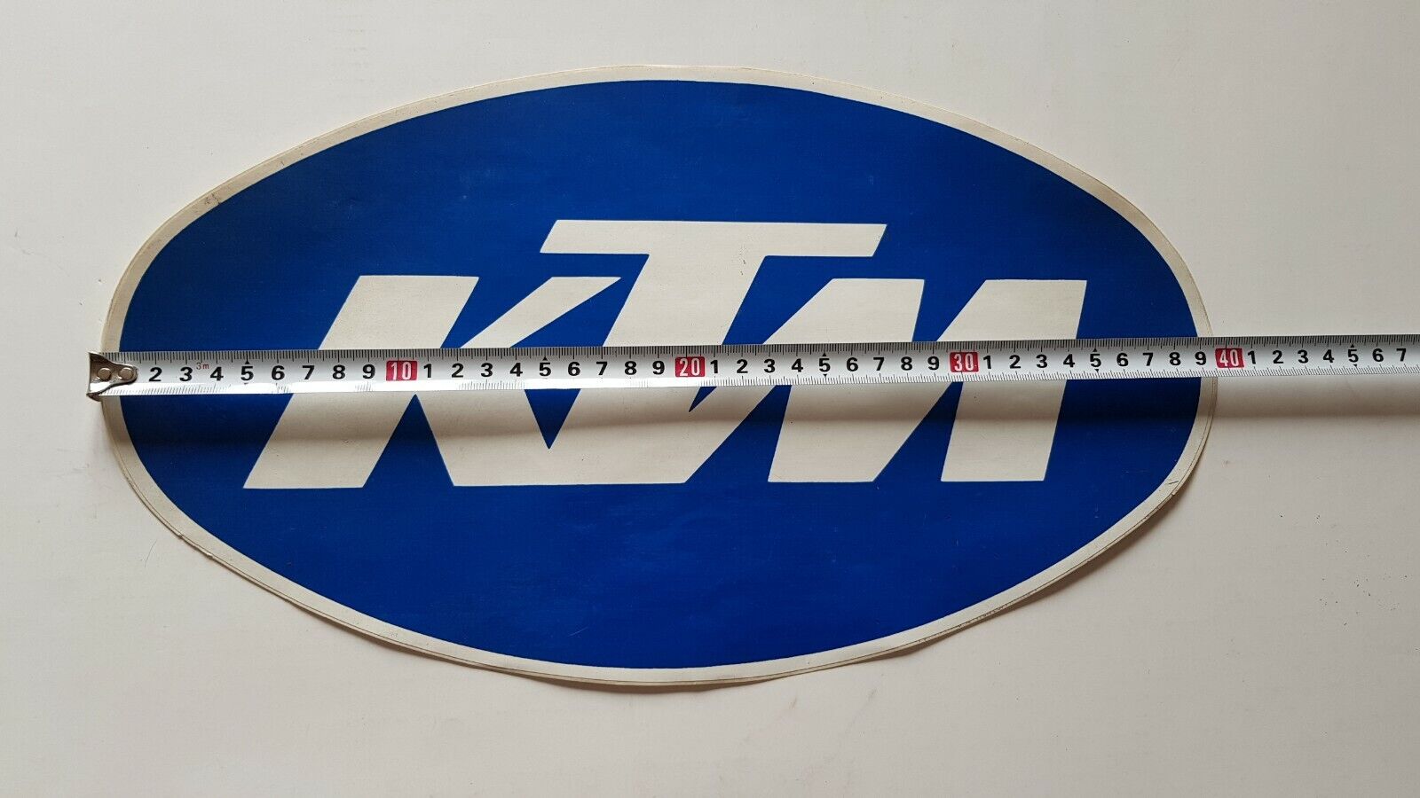 KTM vetrofania adesivo originale concessionari epoca anni 70 sticker no …