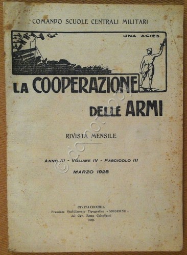 La Cooperazione delle Armi - 1925 - Mimetismo - Cavalleria …