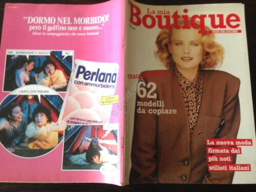 LA MIA BOUTIQUE Rivista Magazine Ottobre 1987 n. 10 con …