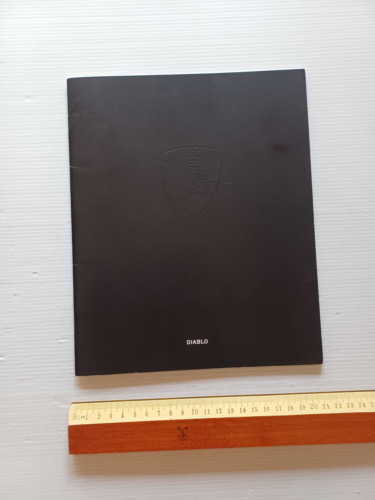 Lamborghini Diablo VT - Roadster - Diablo SV 1995 depliant …