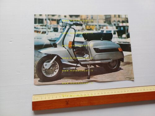 Lambretta Italia 125 - 150 - 200 depliant originale ITALIANO