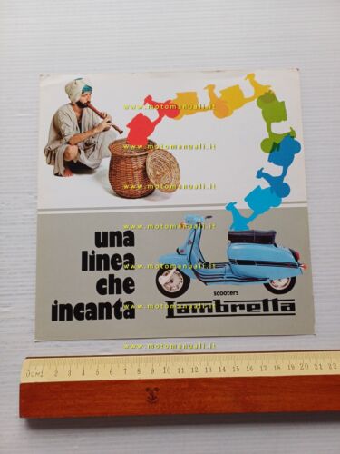 Lambretta Italia DL 150 - DL 125 depliant originale italiano
