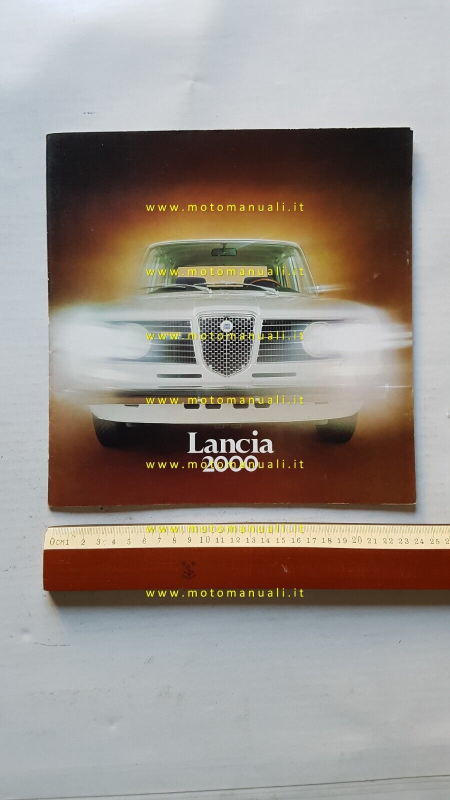Lancia 2000 1971 depliant italiano originale