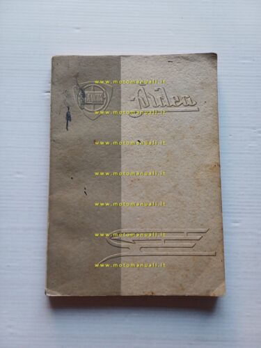 Lancia Ardea 1940 manuale uso manutenzione originale italiano