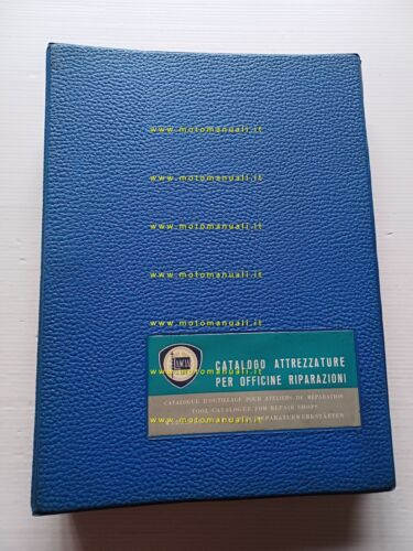 Lancia catalogo attrezzi speciali per officina 1971 auto-autocarri originale