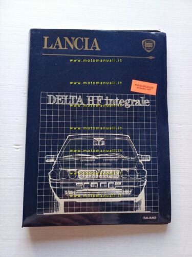 Lancia Delta HF Integrale 1987 cartella stampa originale