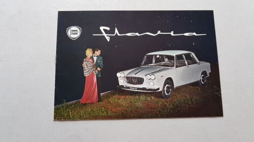 Lancia Flavia 1500 1961 depliant originale brochure