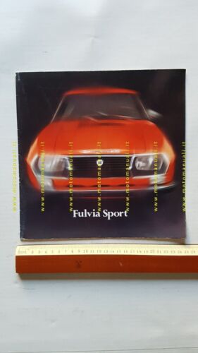 Lancia Fulvia Sport Zagato anni 60 depliant italiano originale