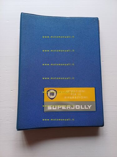 Lancia Superjolly 1967 manuale officina riparazione italiano originale