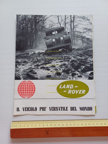 Land Rover modelli 1963 depliant originale italiano